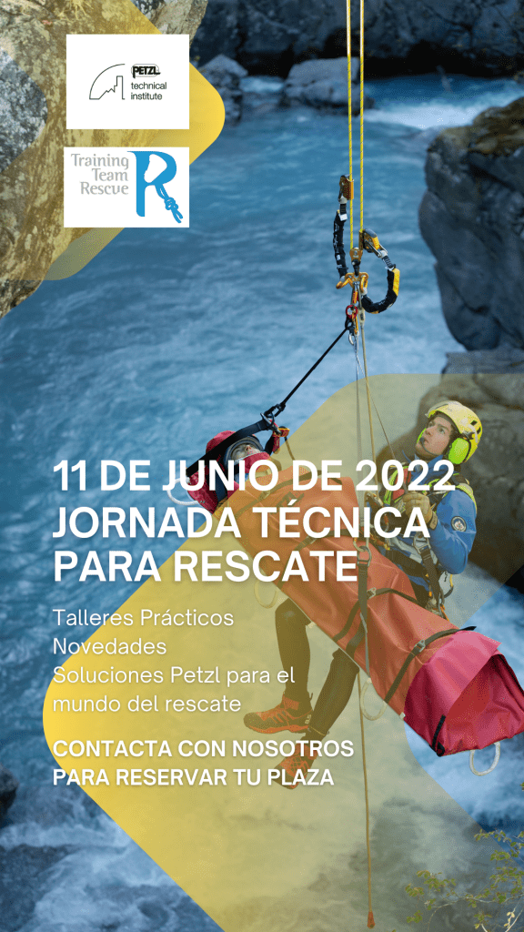 Jornada Técnica de equipos PETZL en TTR 1 RRSS HISTORIES