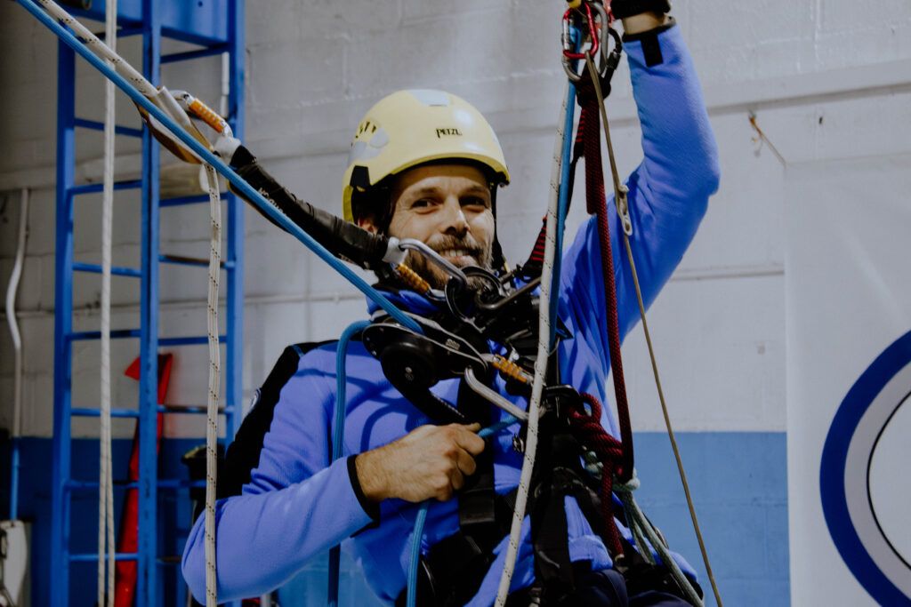 Curso IRATA Madrid: Formación Profesional en Trabajos Verticales con TTR 4 Instructor TTR Diogo Patrocinio