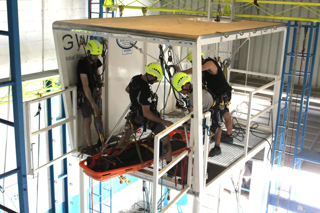 ITRA Technical Rope Rescue Course 3 ITRA technical rope rescue