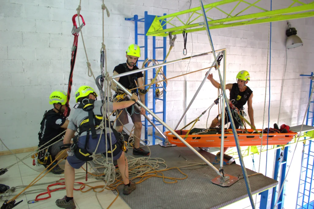 ITRA Technical Rope Rescue Course 1 ITRA technical rope rescue