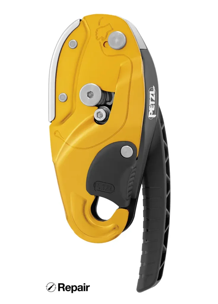 Petzl: nuevos equipos para trabajos verticales, rescate y poda profesional 6 RIG Repairable amarillo