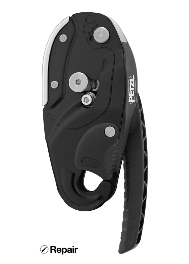 Petzl: nuevos equipos para trabajos verticales, rescate y poda profesional 7 RIG-Repairable negro