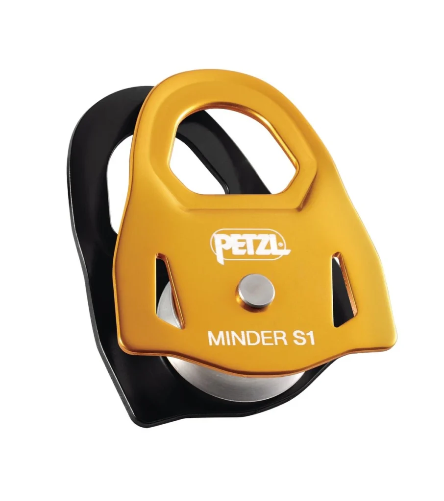 Petzl: nuevos equipos para trabajos verticales, rescate y poda profesional 10 Polea MINDER Petzl
