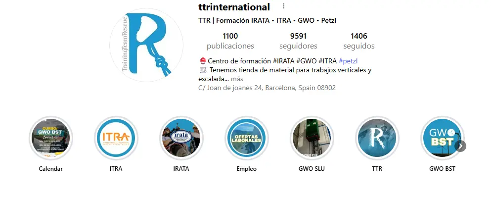 Inicio 61 TTR Instagram