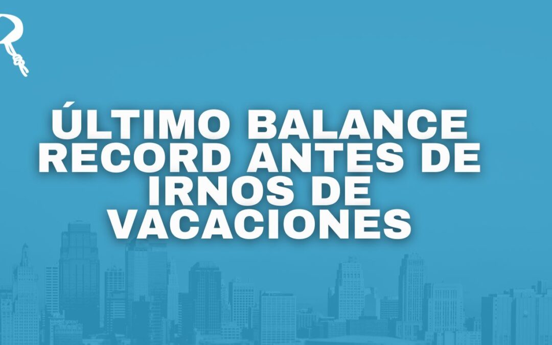 Cursos IRATA 2026: nos vamos de vacaciones tras un inicio de año récord